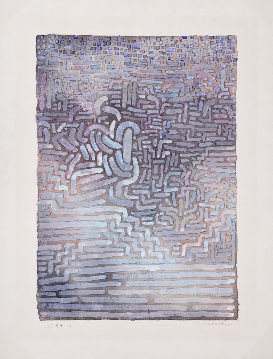 Kletterpflanzen von Paul Klee
