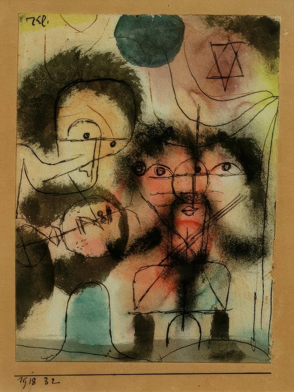 Dämonen von Paul Klee