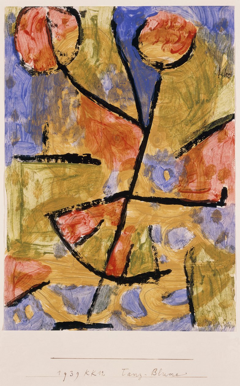 Tanz-Blume von Paul Klee