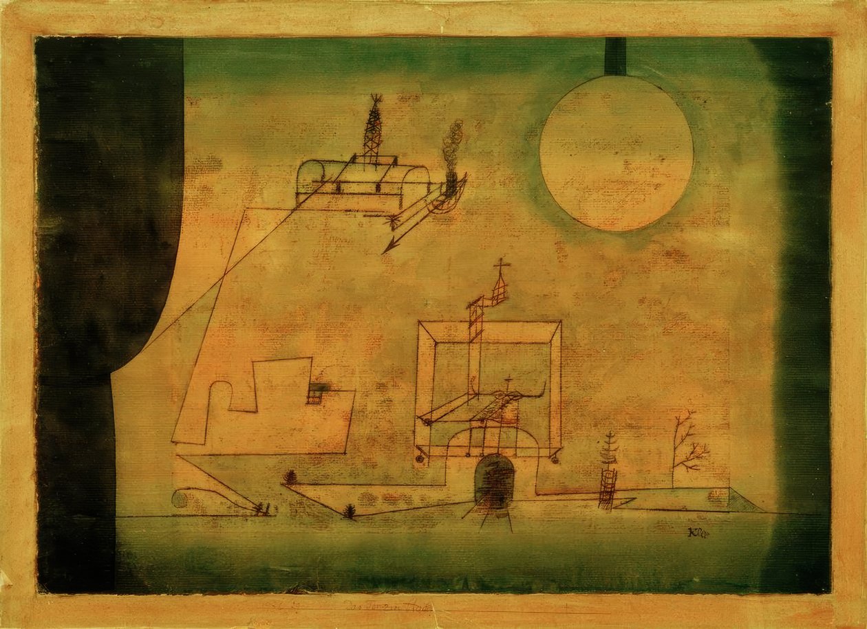 Das Tor zum Hades von Paul Klee