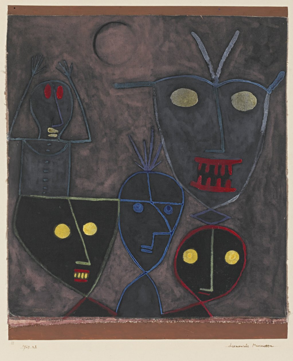 Dämonische Puppen, 1929 von Paul Klee