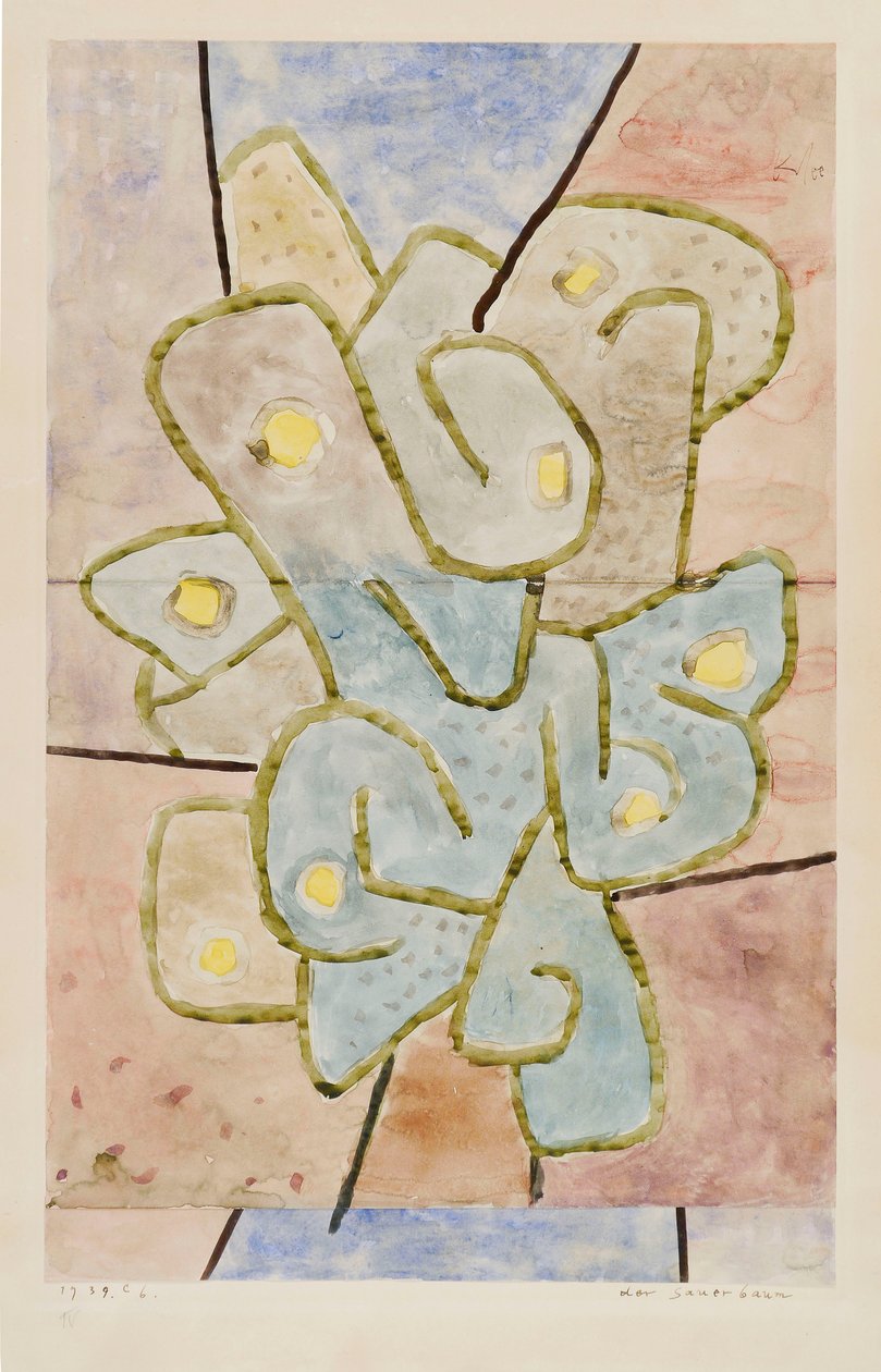 Der Sauerbaum, 1939 von Paul Klee
