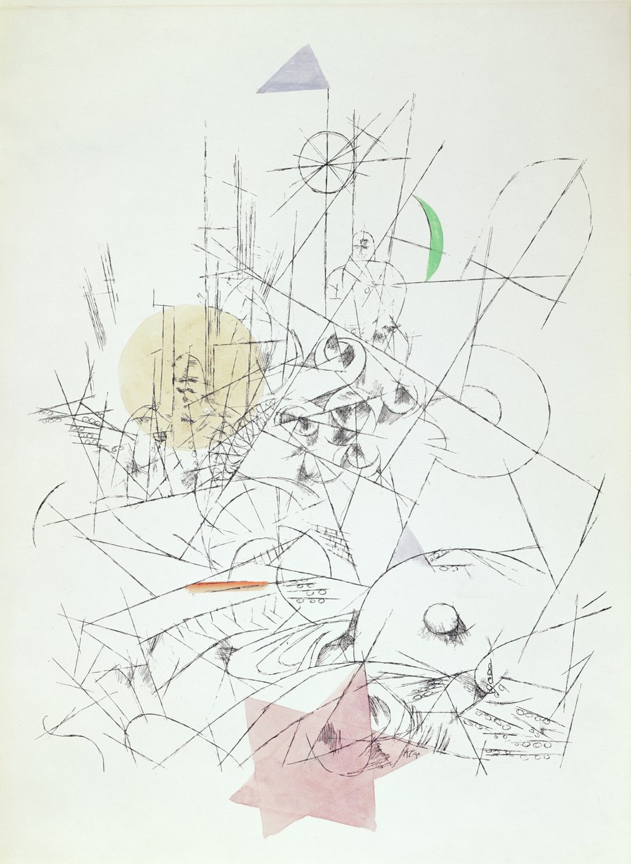 Zerstörung und Hoffnung von Paul Klee