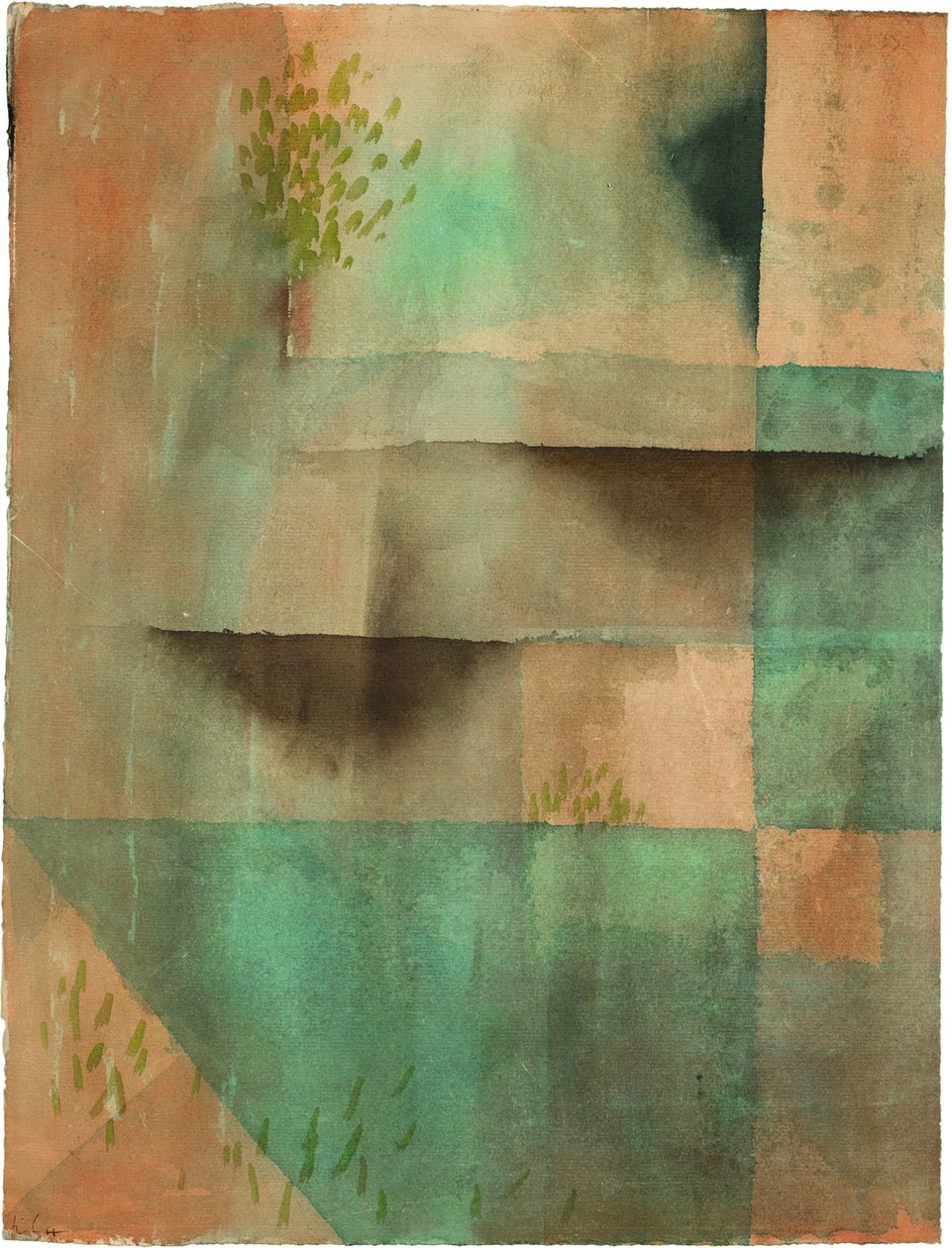 Die Mauer, 1929 von Paul Klee