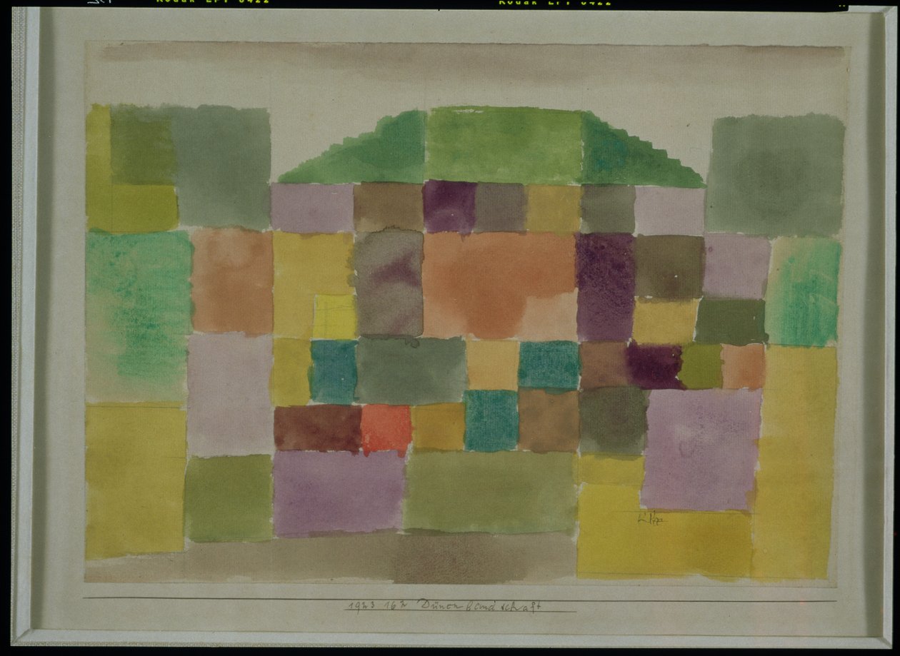Dünenlandschaft von Paul Klee