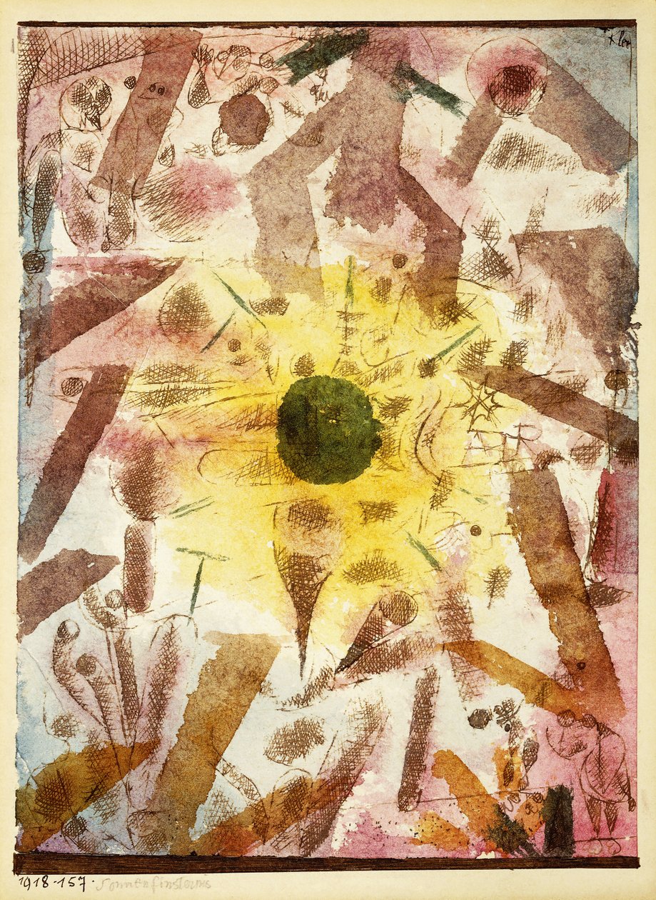 Sonnenfinsternis von Paul Klee