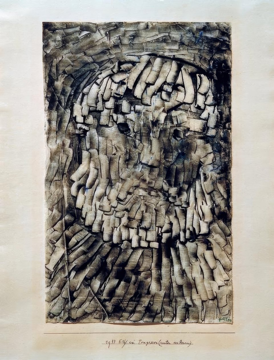 Ein Tragiker (unter anderen) von Paul Klee