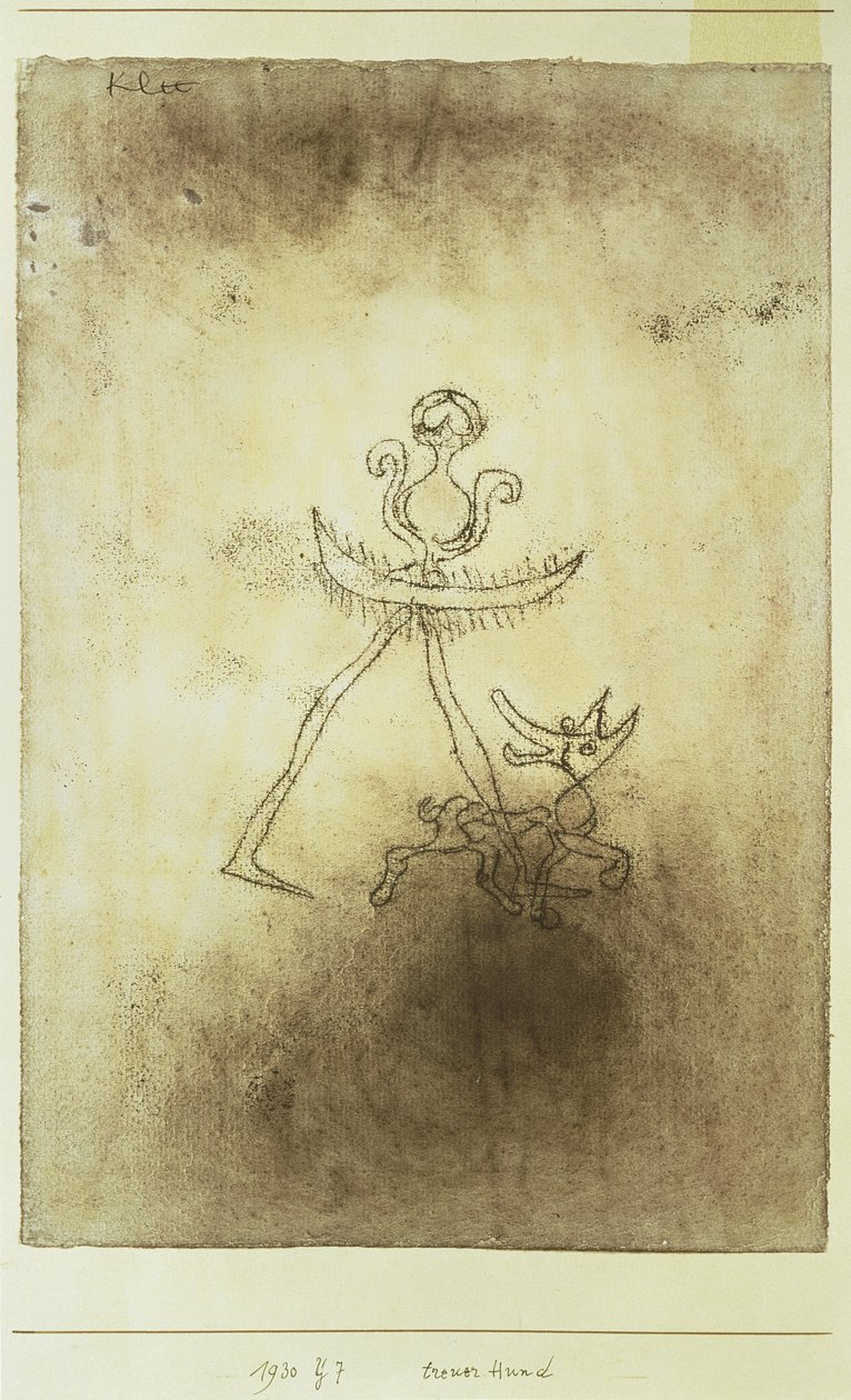 Treuer Hund von Paul Klee