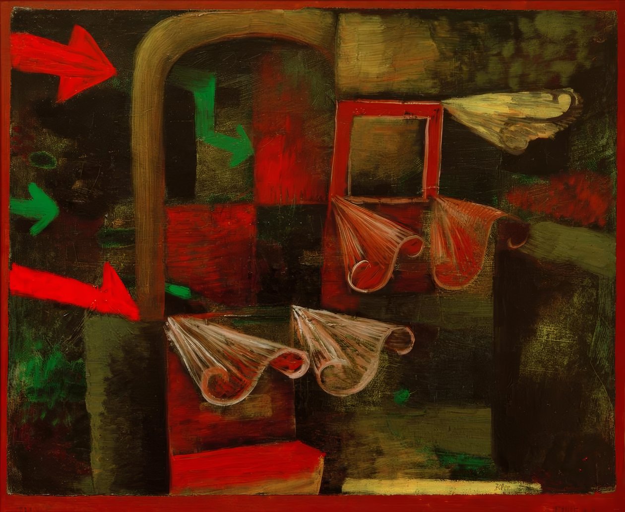 Feuerwind von Paul Klee