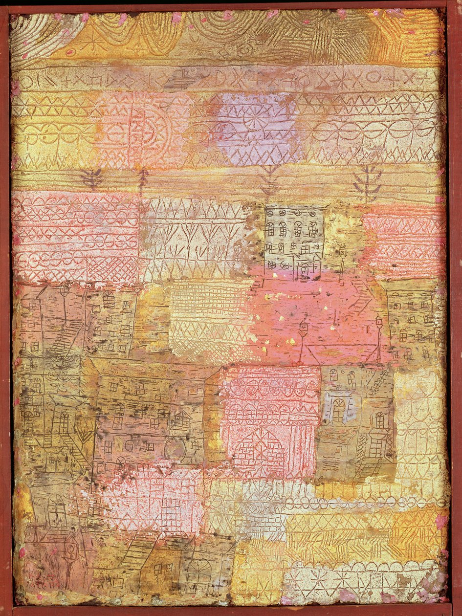 Florentinisches Wohnviertel von Paul Klee