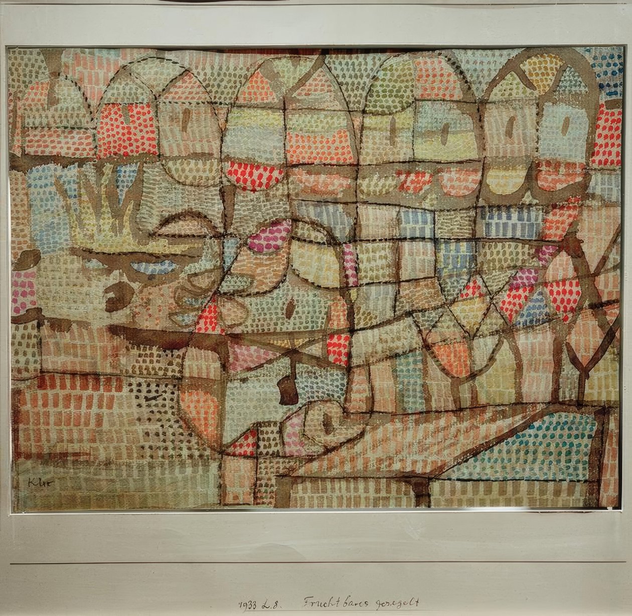 Fruchtbares geregelt von Paul Klee