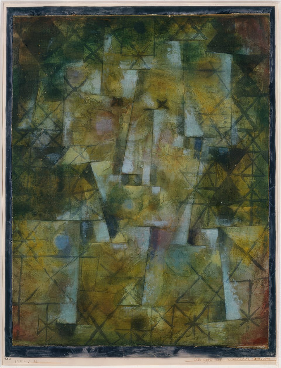 Gott des nördlichen Waldes von Paul Klee