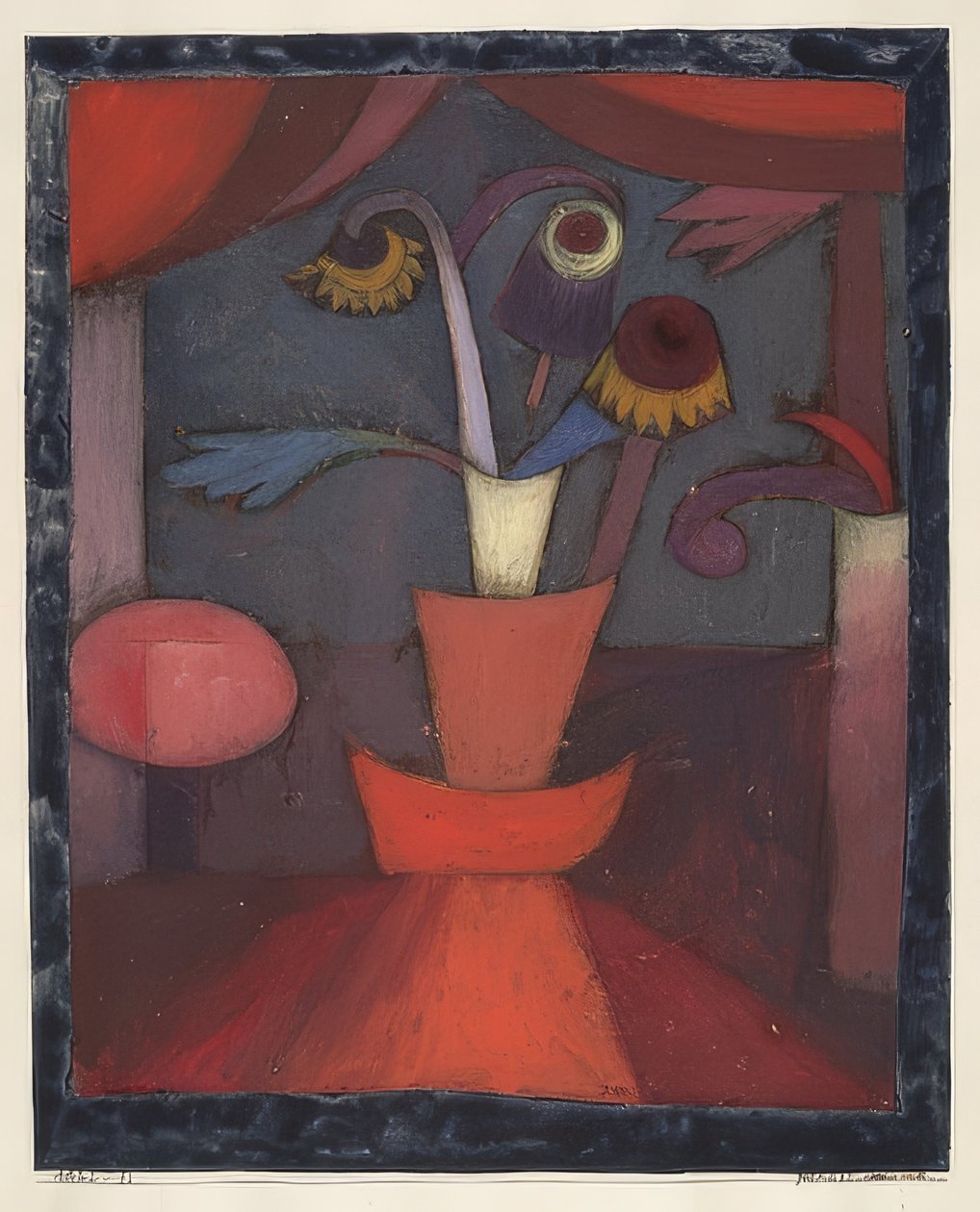 Herbstblume von Paul Klee