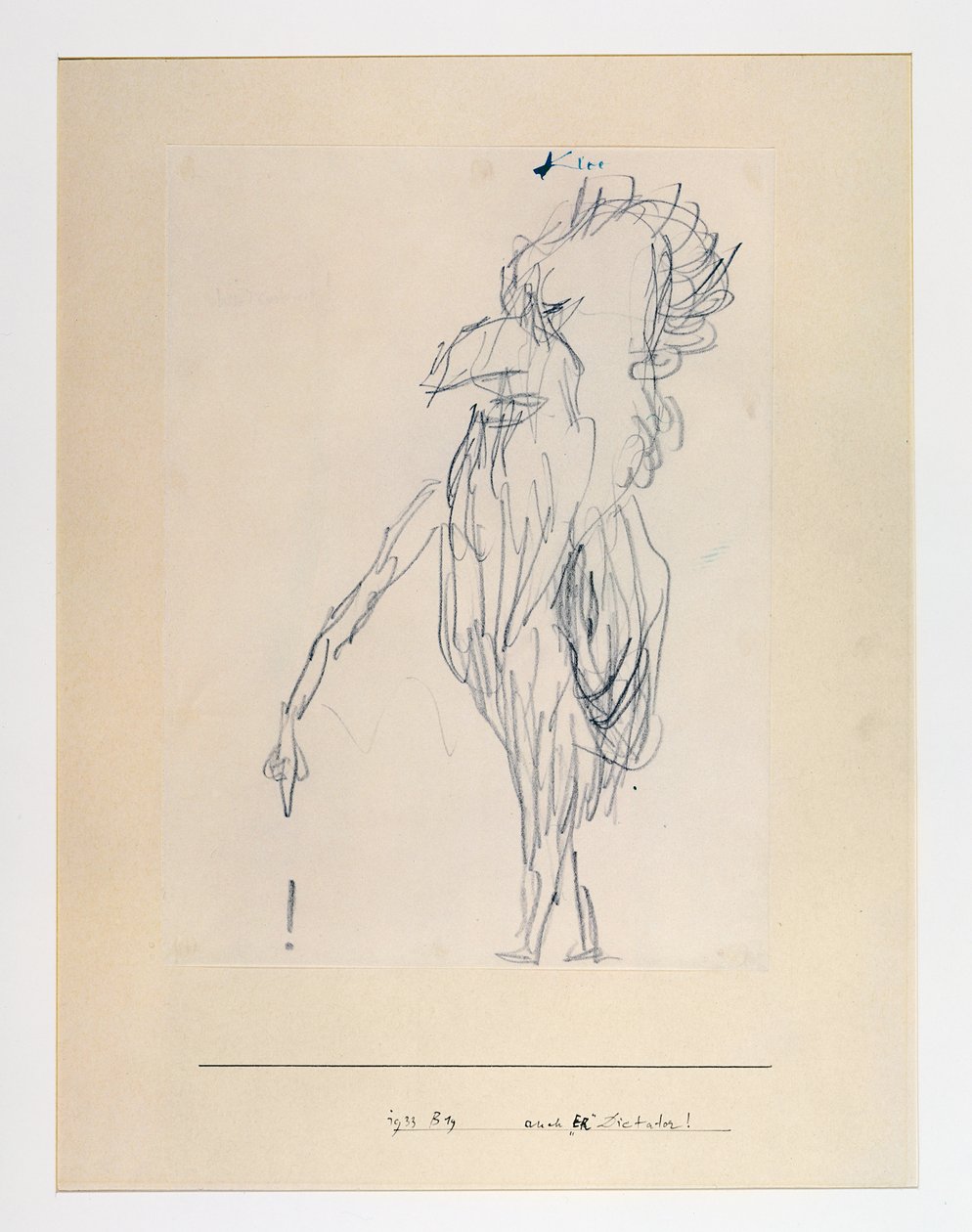 Er, auch ein Diktator! von Paul Klee