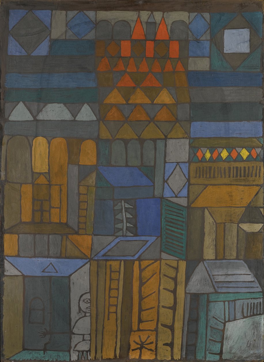 Anfangende Kühle, 1937 von Paul Klee