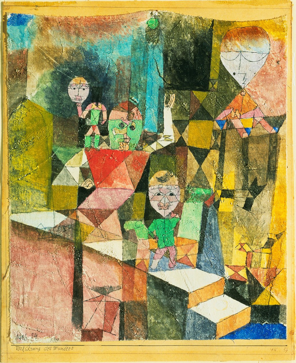 Einführung des Wunders, 1916 von Paul Klee