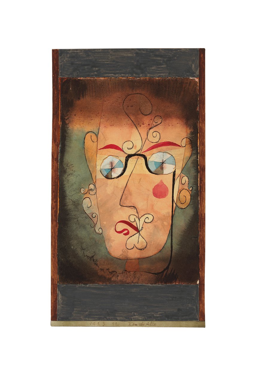 Komische Alte von Paul Klee