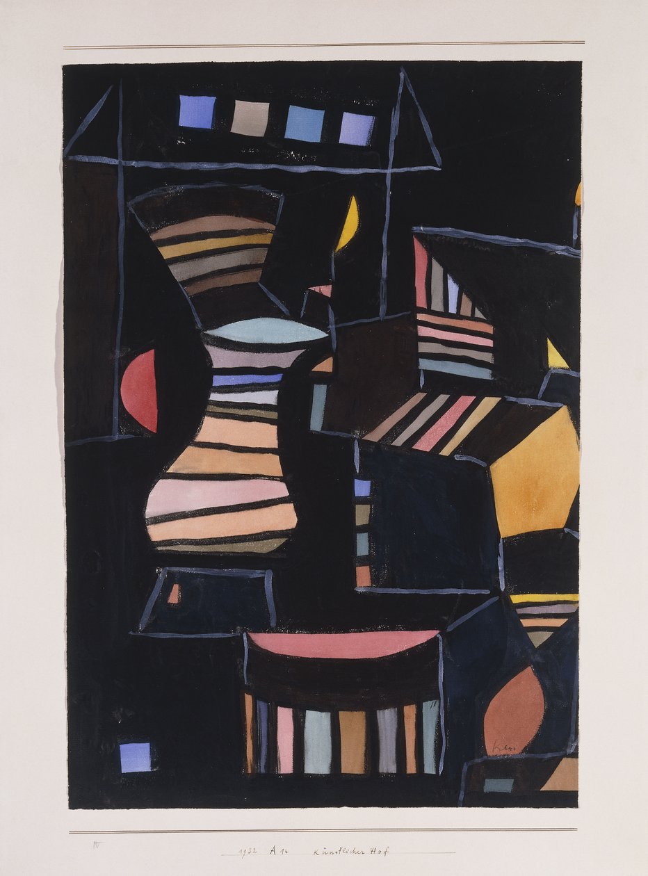 Künstlicher Hof von Paul Klee