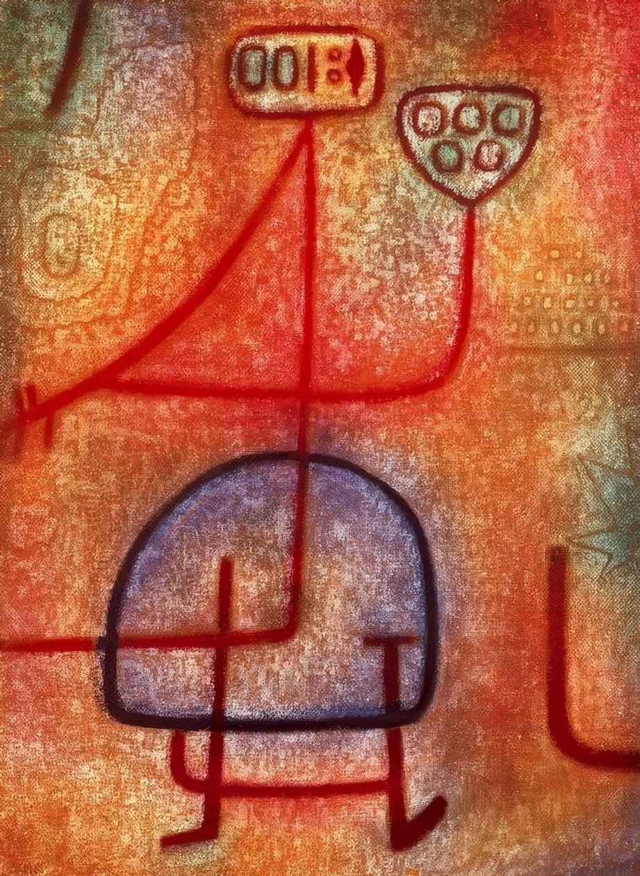 Die schöne Gärtnerin von Paul Klee