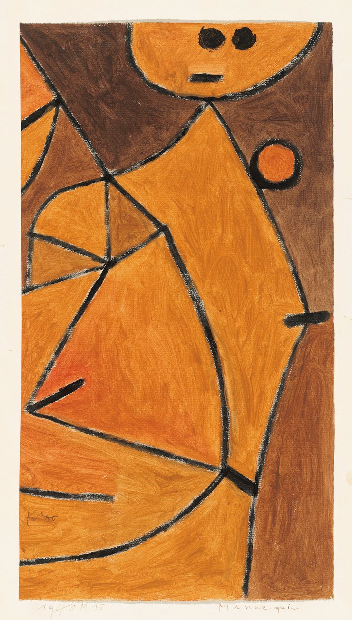 Mannequin, 1940 von Paul Klee