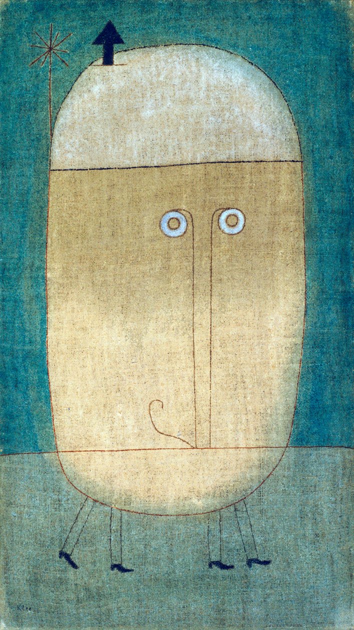 Maske des Schreckens von Paul Klee