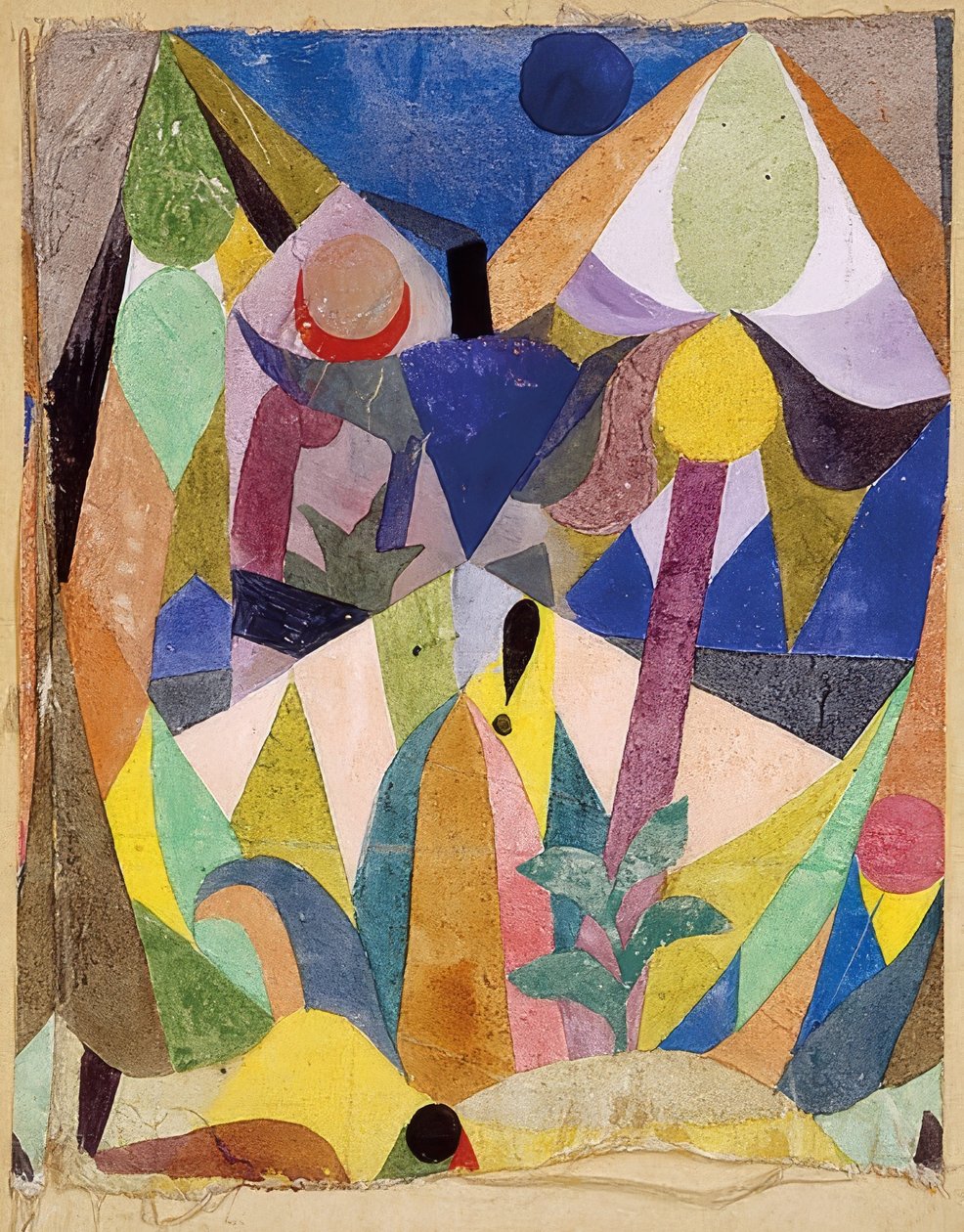 Mildtropische Landschaft von Paul Klee