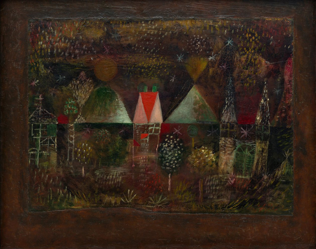 Nachtfest, 1921 von Paul Klee
