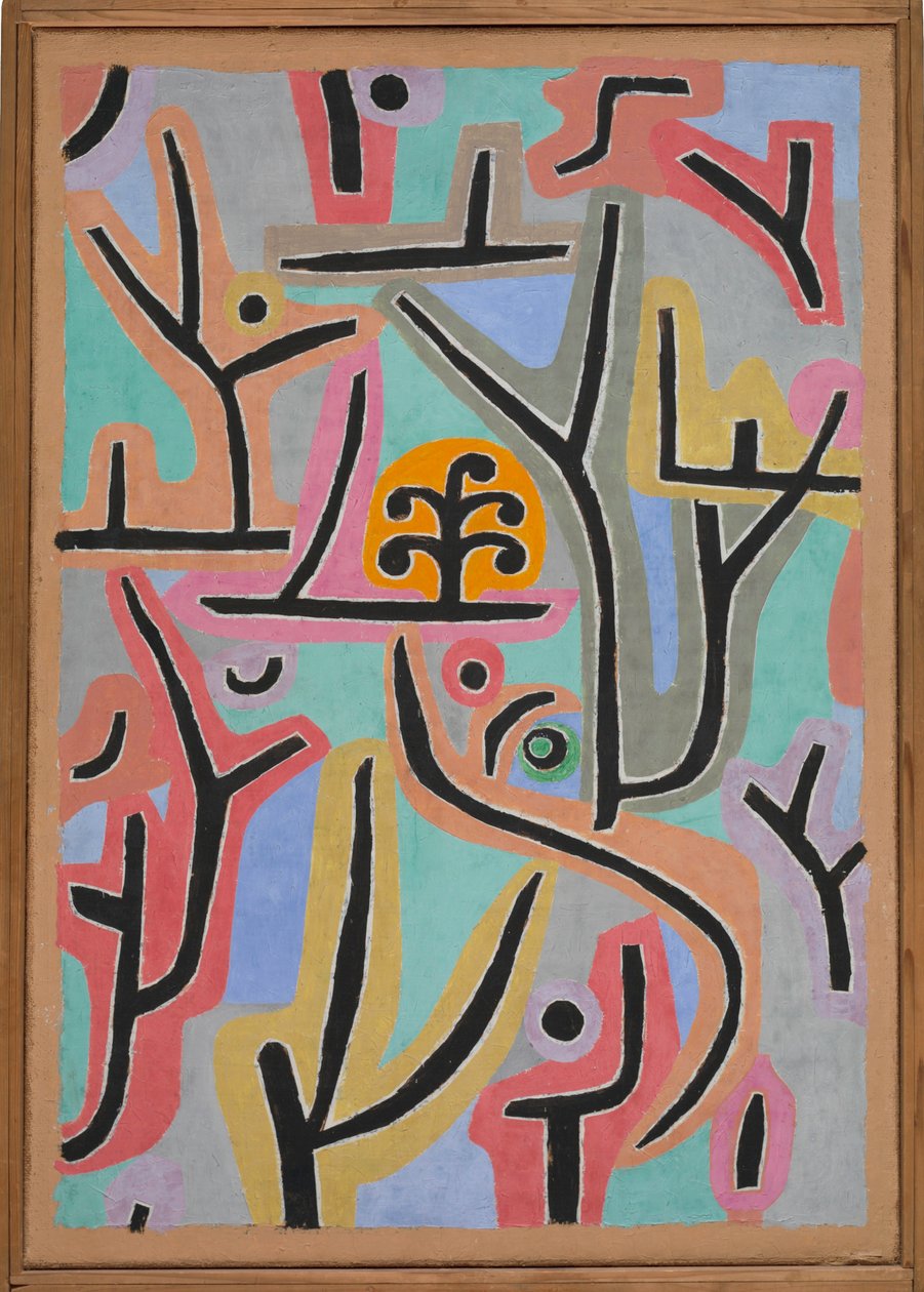 Park in der Nähe von Lu.. von Paul Klee