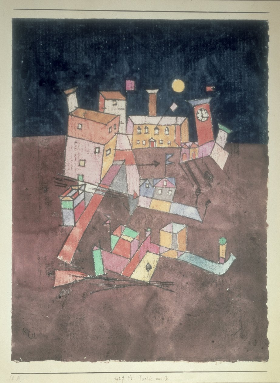 Teil von G von Paul Klee