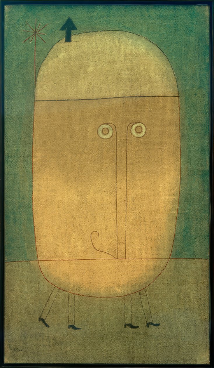 Maske der Furcht von Paul Klee