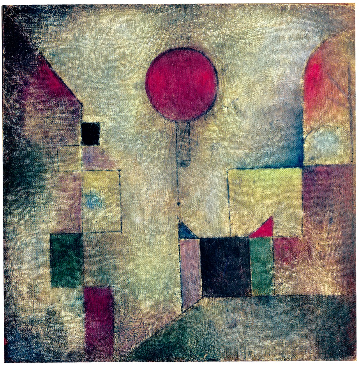 Roter Ballon von Paul Klee