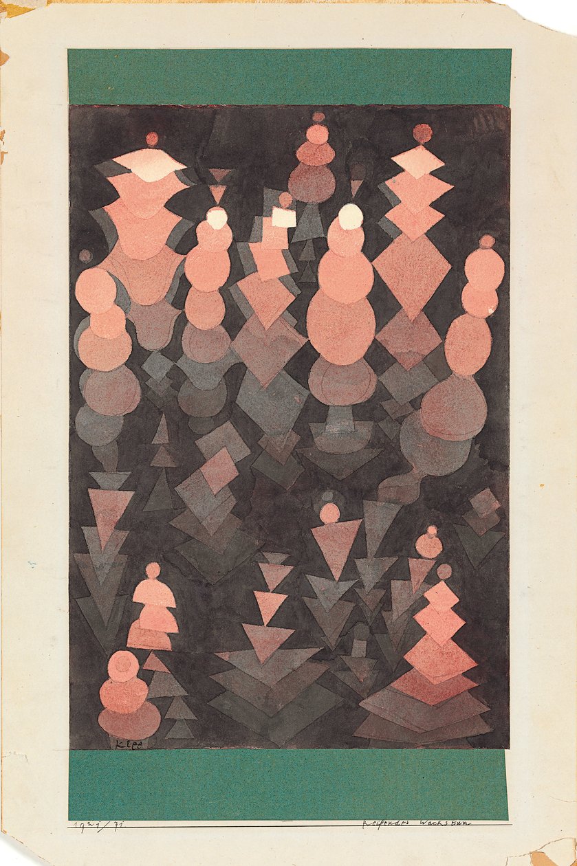 Reifende Wachstum von Paul Klee