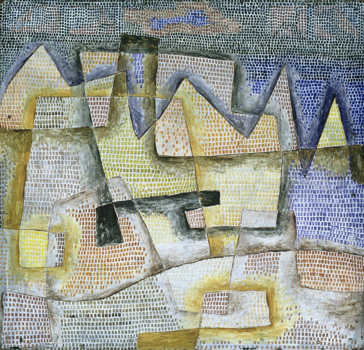 Felsige Küste von Paul Klee