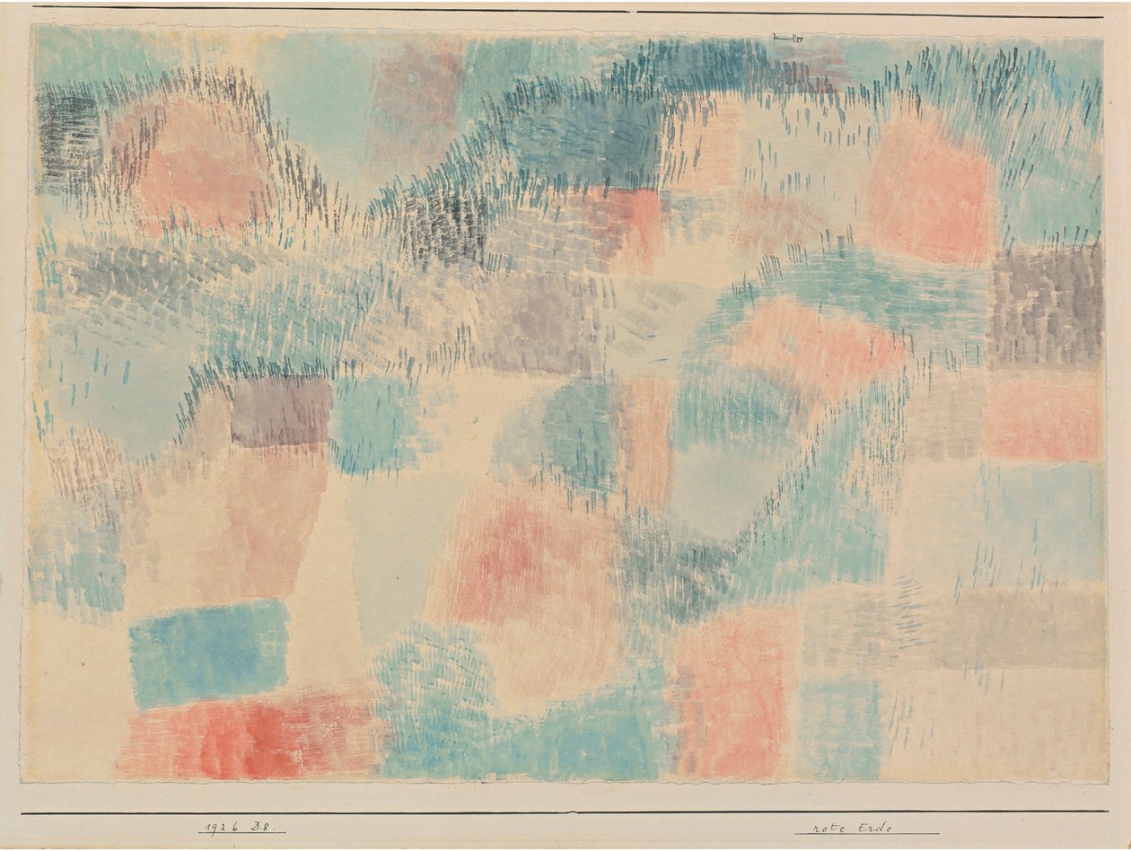 Rote Erde, 1926 von Paul Klee