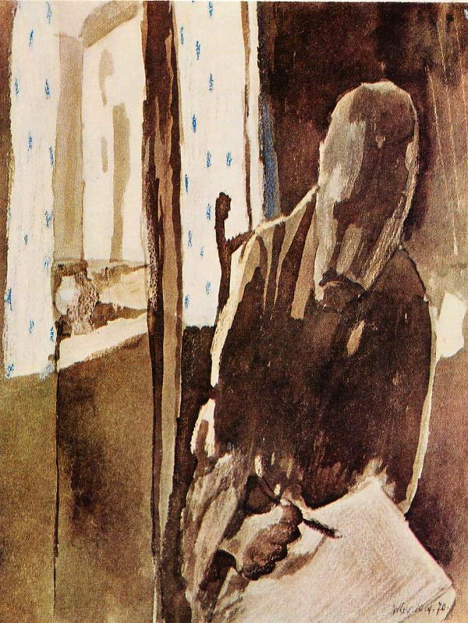 Selbstporträt von Paul Klee