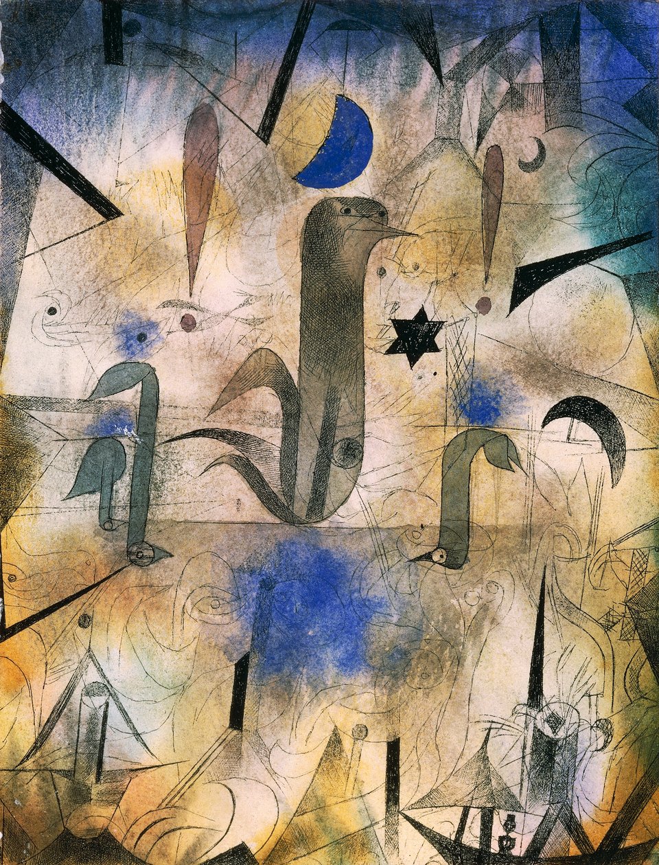 Sirenen der Schiffe von Paul Klee
