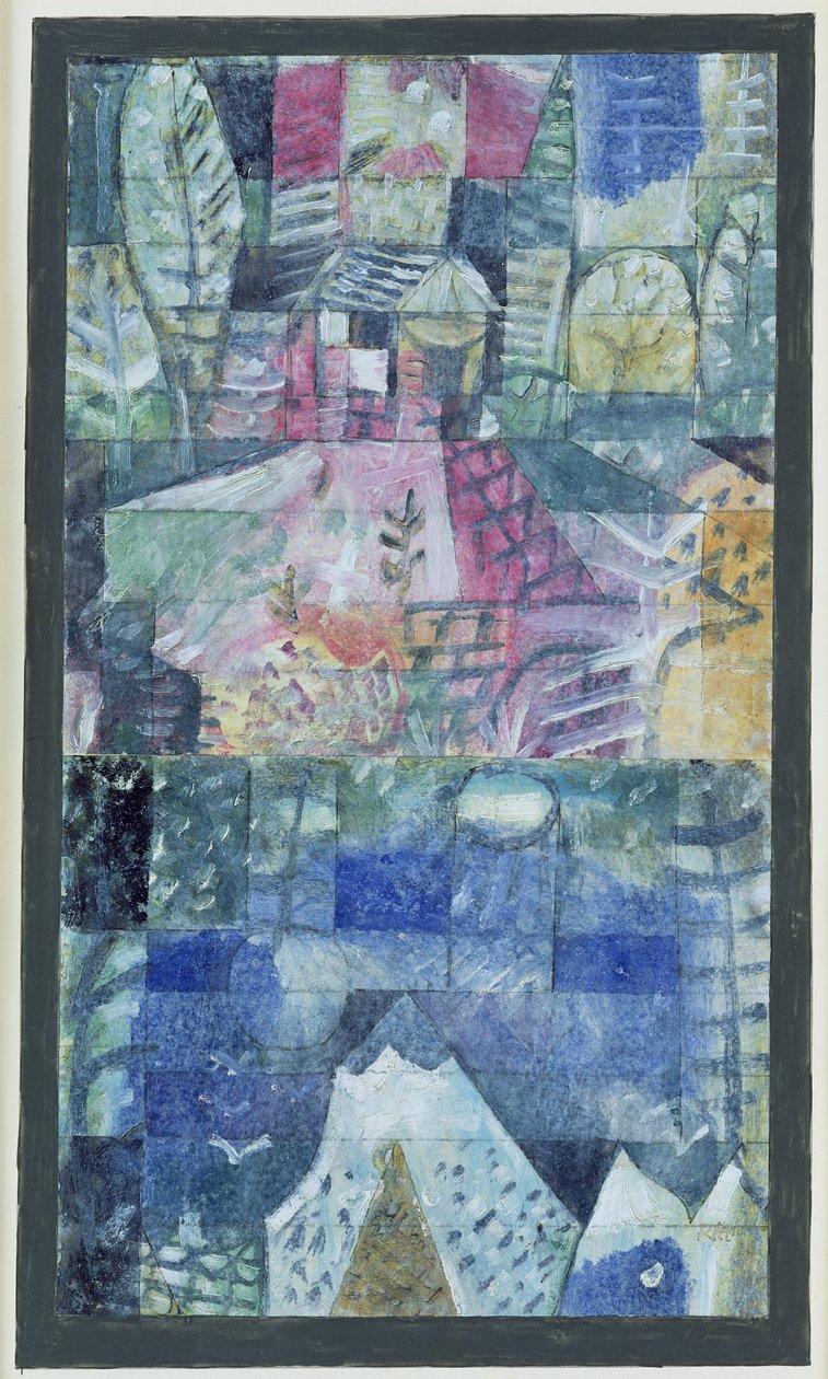 Erinnerungsfoto einer Reise von Paul Klee