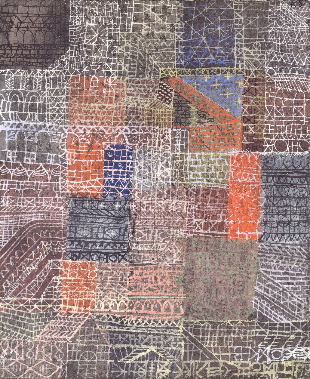 Strukturell II von Paul Klee