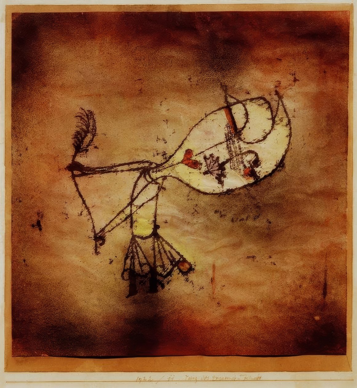 Tanz des trauernden Kindes von Paul Klee