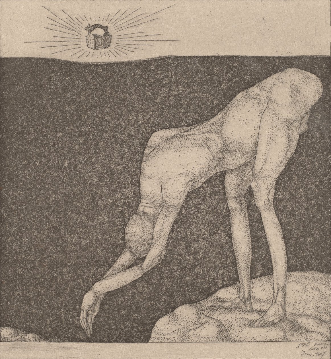 Der Monarchist, 1904 von Paul Klee
