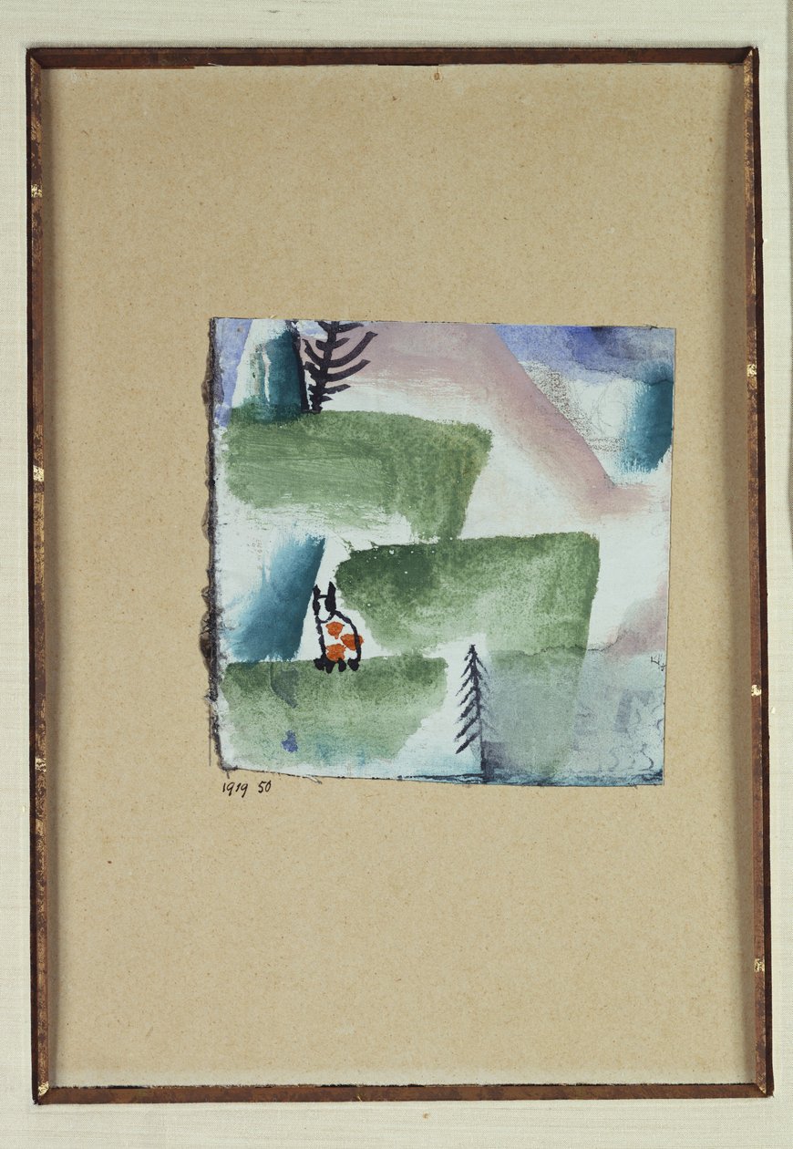 Das Territorium eines Katers von Paul Klee