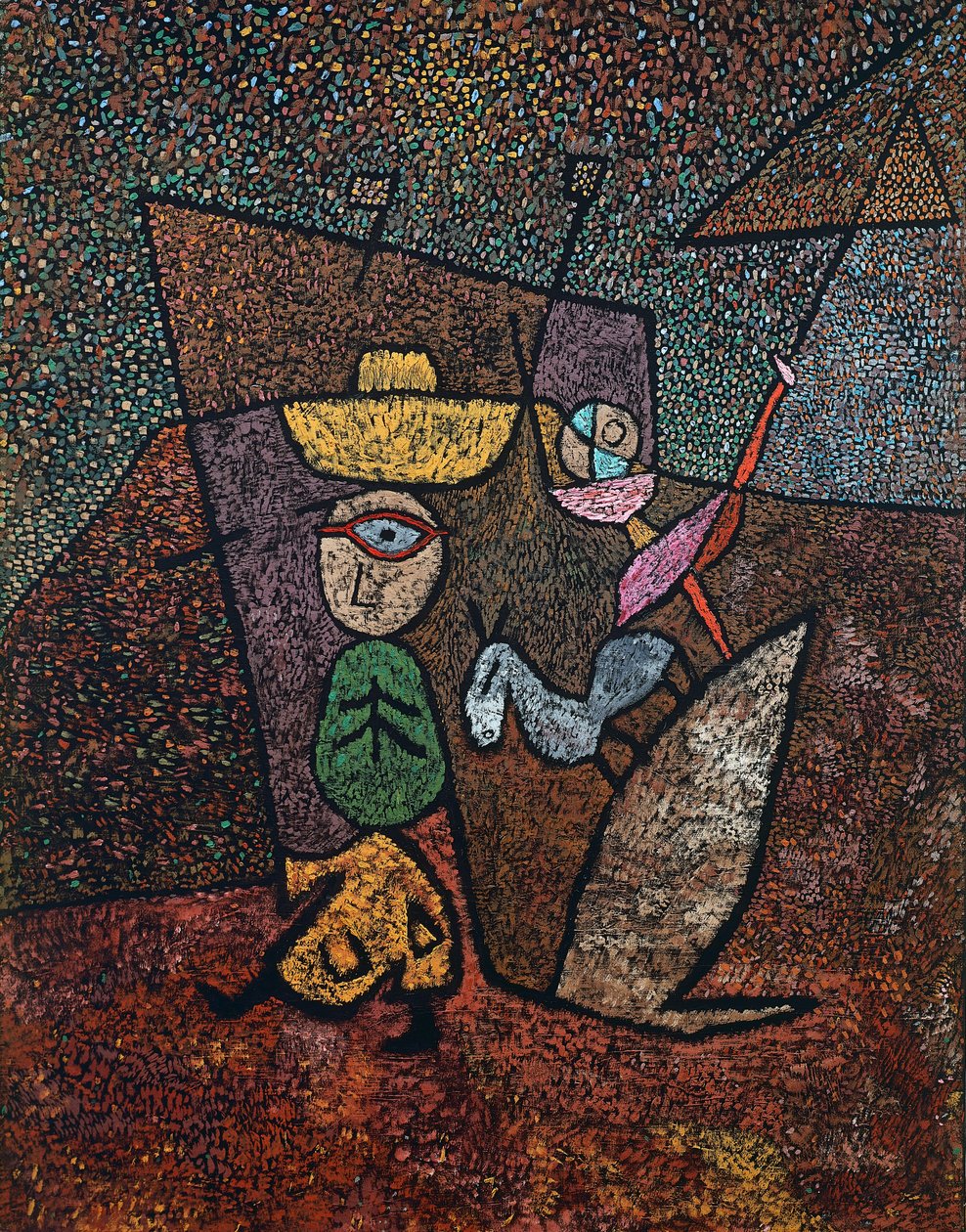 Der reisende Zirkus von Paul Klee