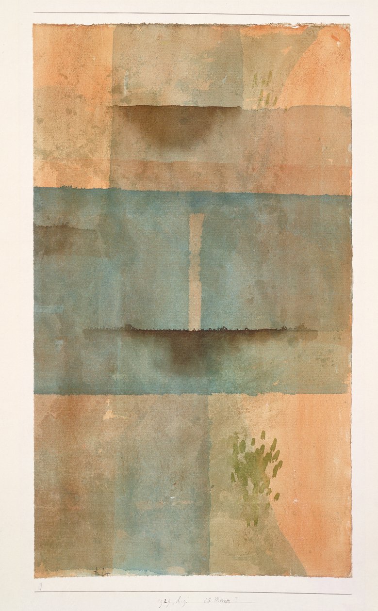 Die Mauer I von Paul Klee