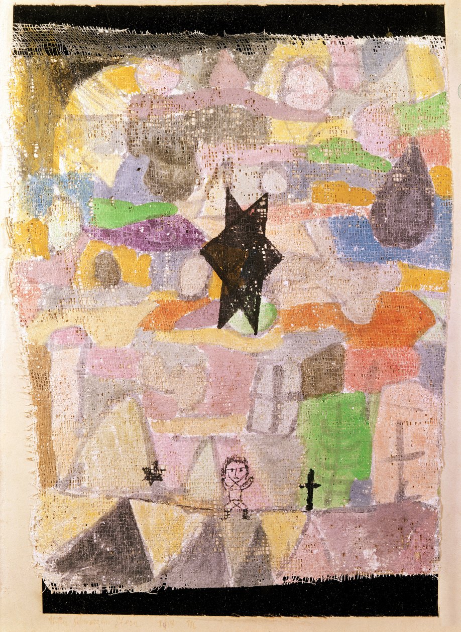 Unter einem schwarzen Stern von Paul Klee