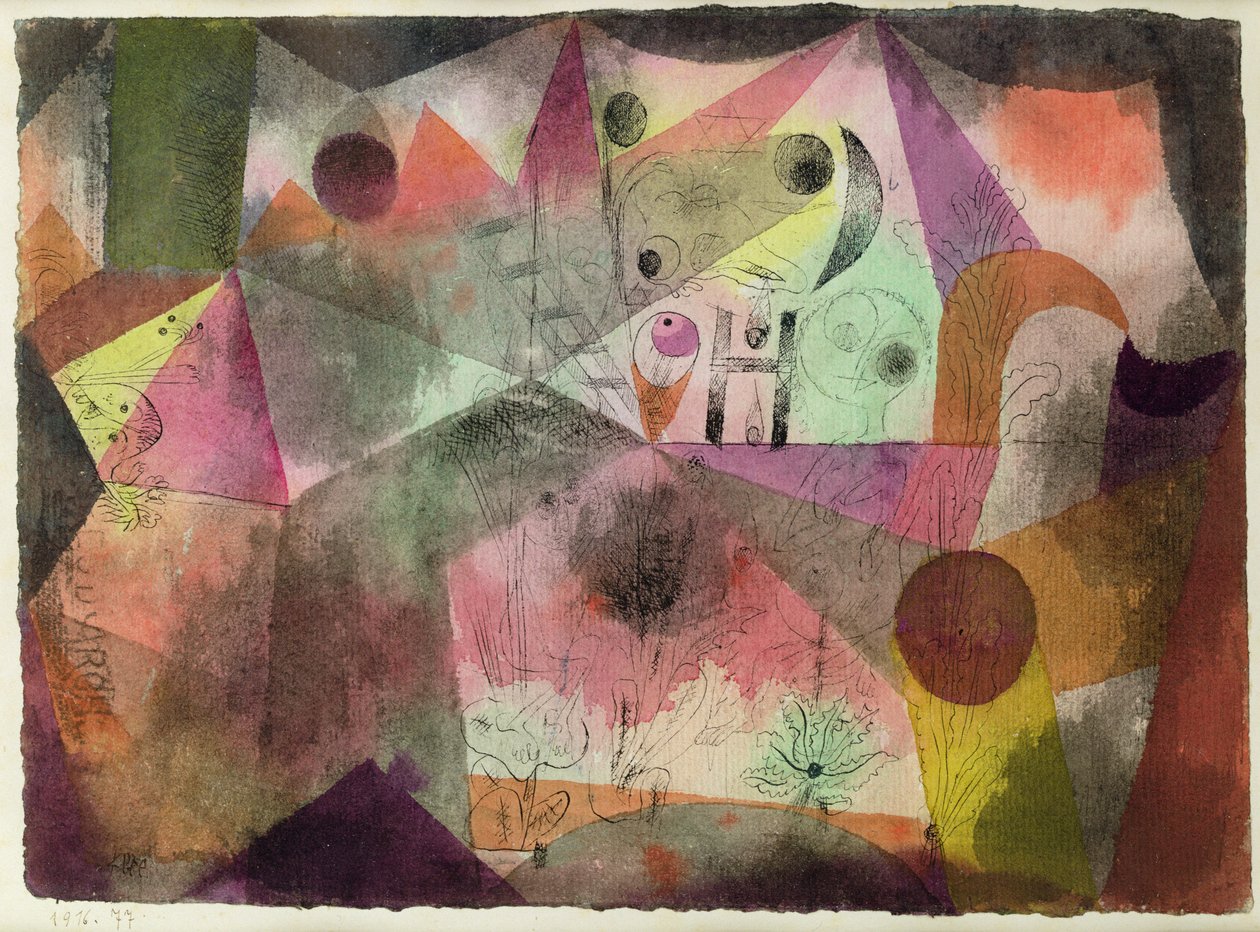 Mit dem H von Paul Klee