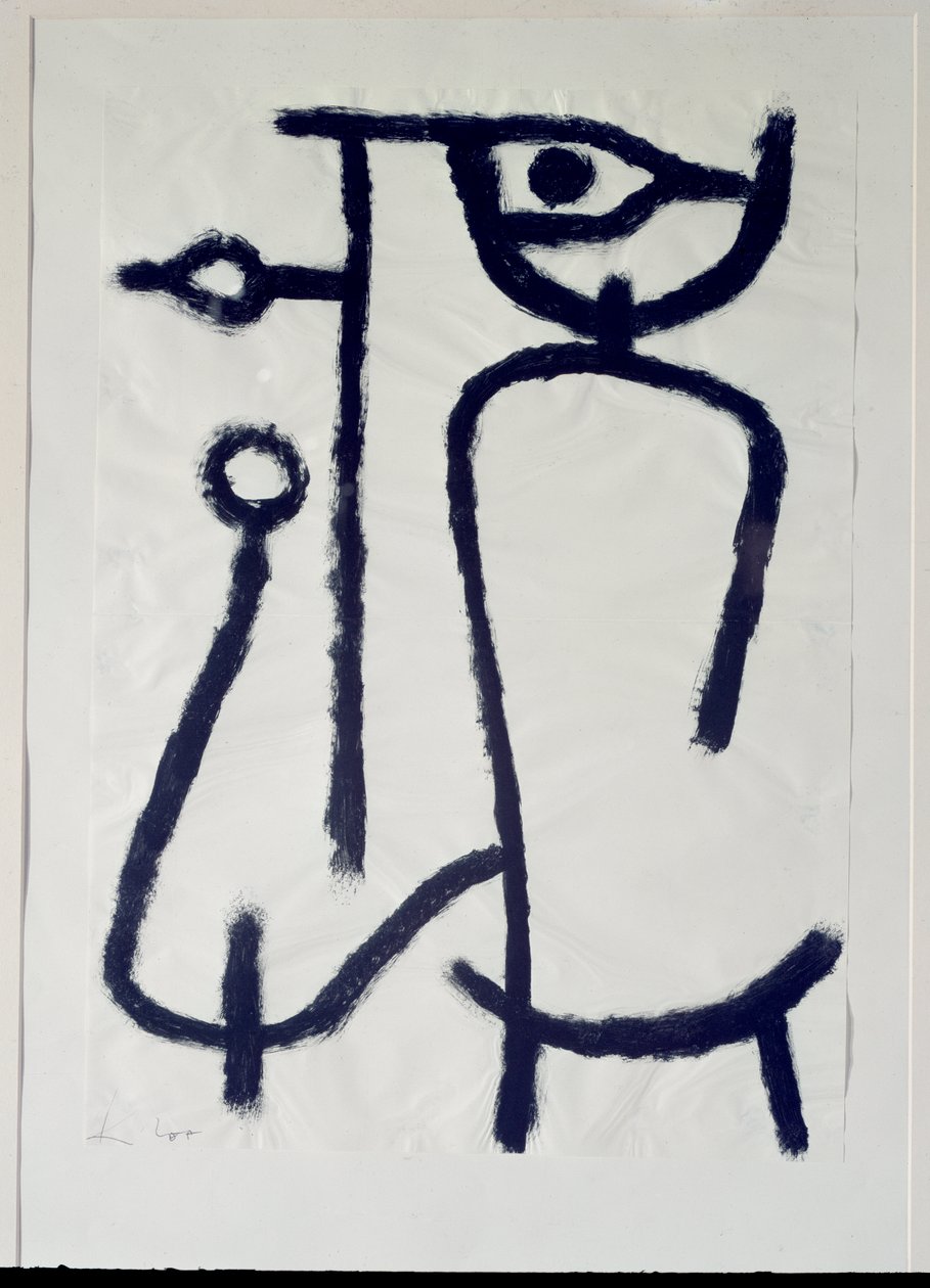 Frau zur Seite von Paul Klee