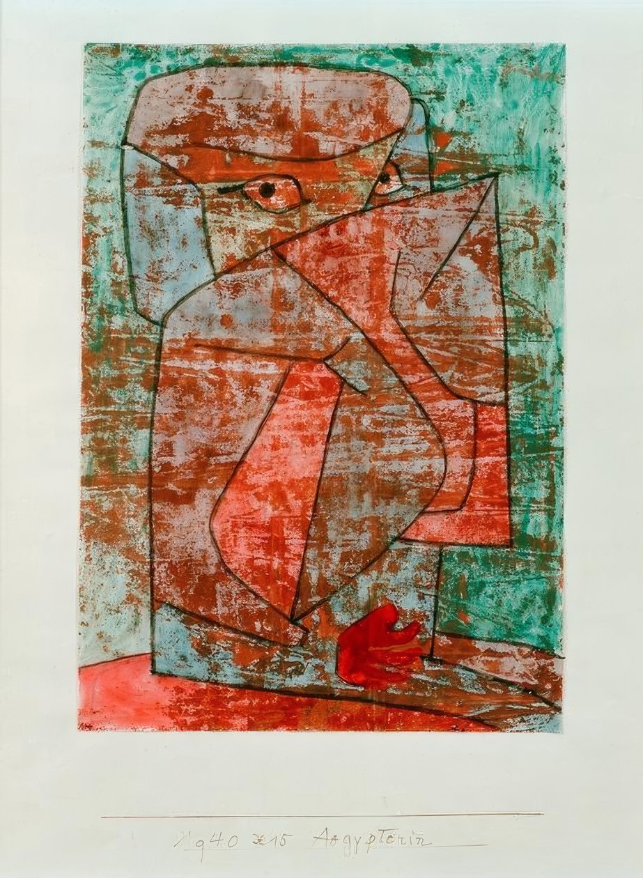 Ägypterin von Paul Klee