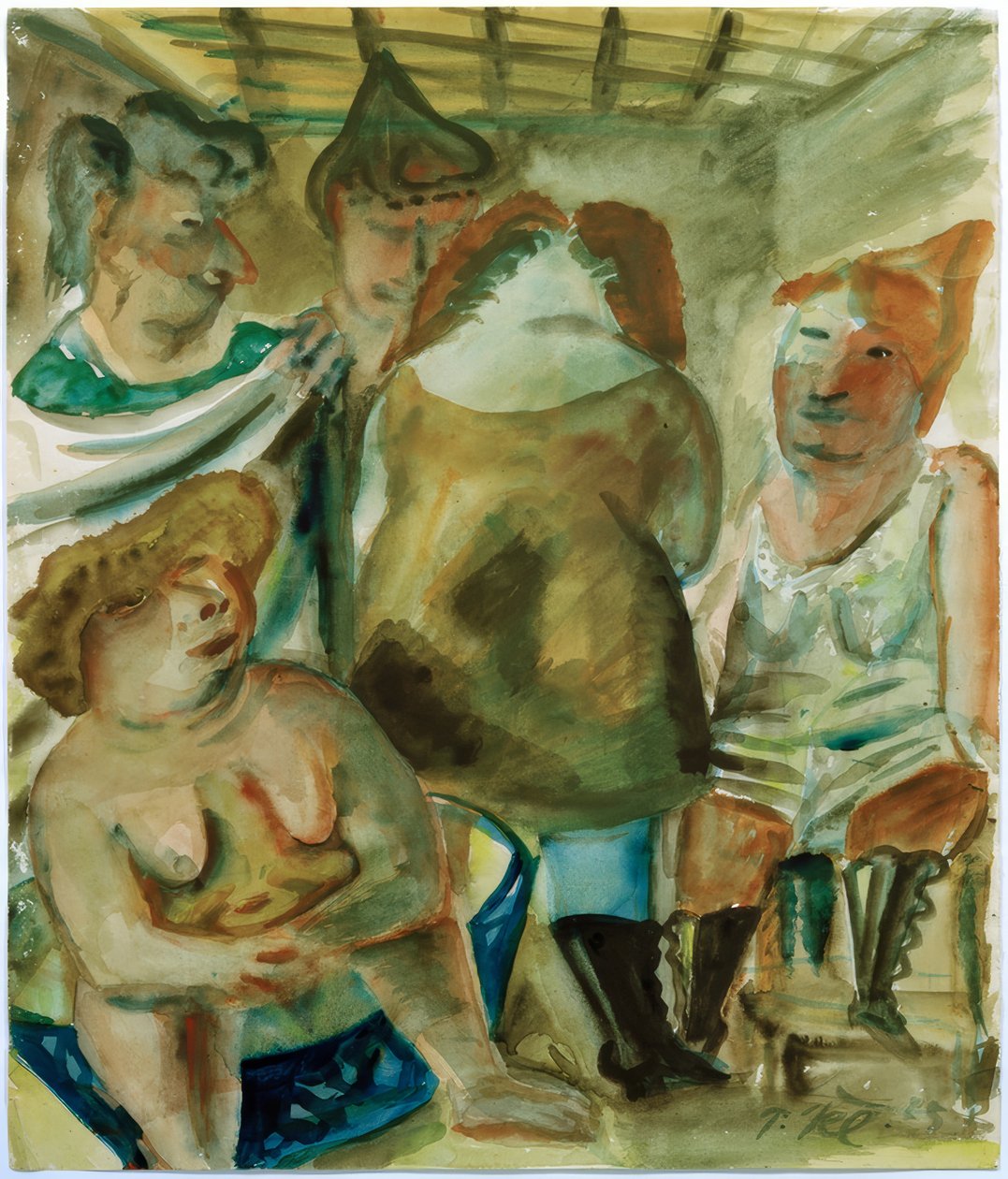 Frauenbad von Paul Kleinschmidt