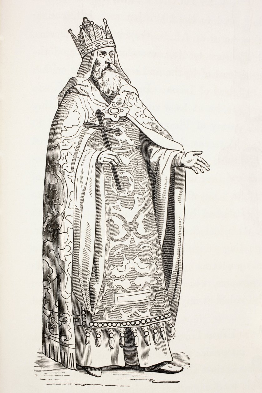 Priesterkönig Johannes, auch bekannt als Presbyter Johannes von Paul Lacroix