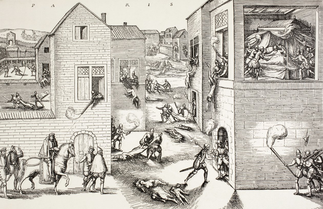 Das Massaker am Bartholomäustag im August von Paul Lacroix